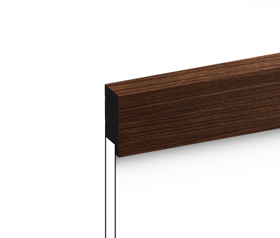 Финишный молдинг LF1 BR 396 HI WOOD 50мм х 17мм х 2,7м (30 шт.)